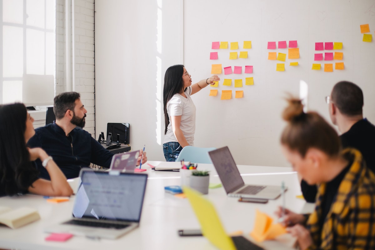 Team collaboration on AI implementation
